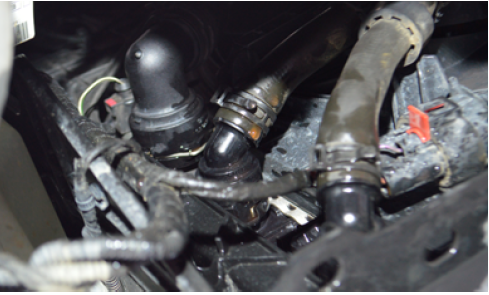 mangueira e travas watercooler Volkswagen UP! TSI