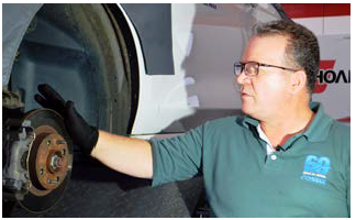 olhar primeiro o sensor de ABS