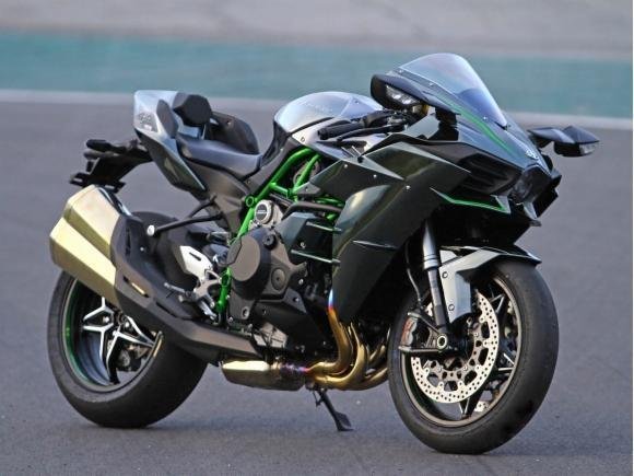 moto mais rápida do mundo - Kawasaki Ninja H2R